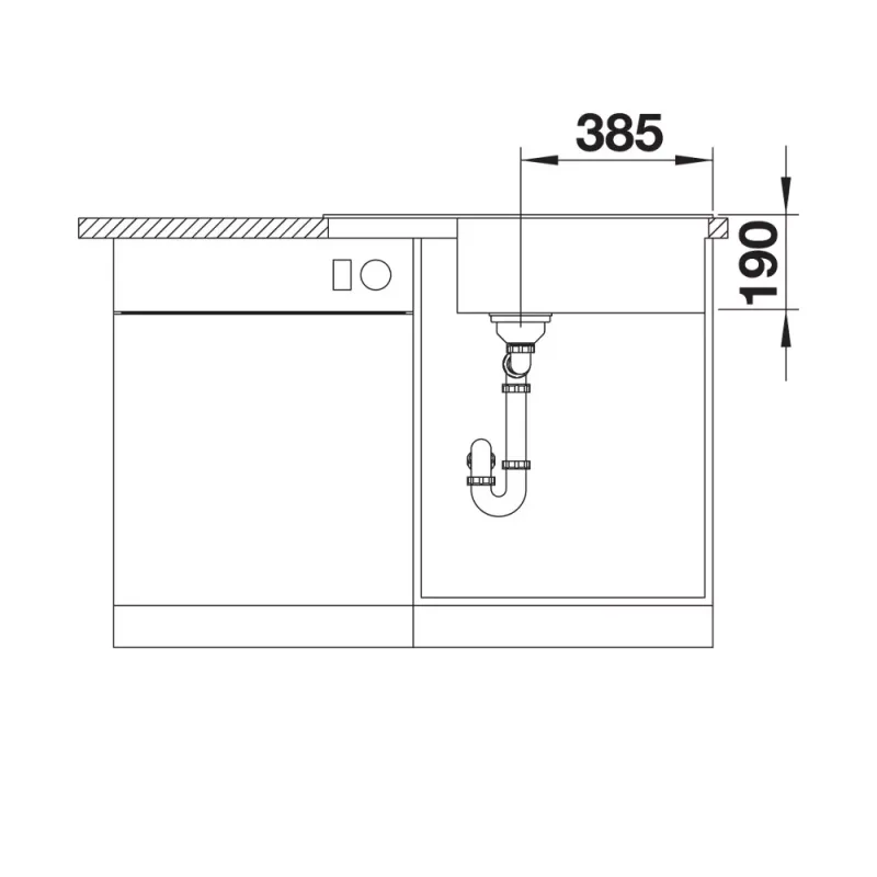 BLANCO Zia XL 6S Granite Sink (Anthracite)
