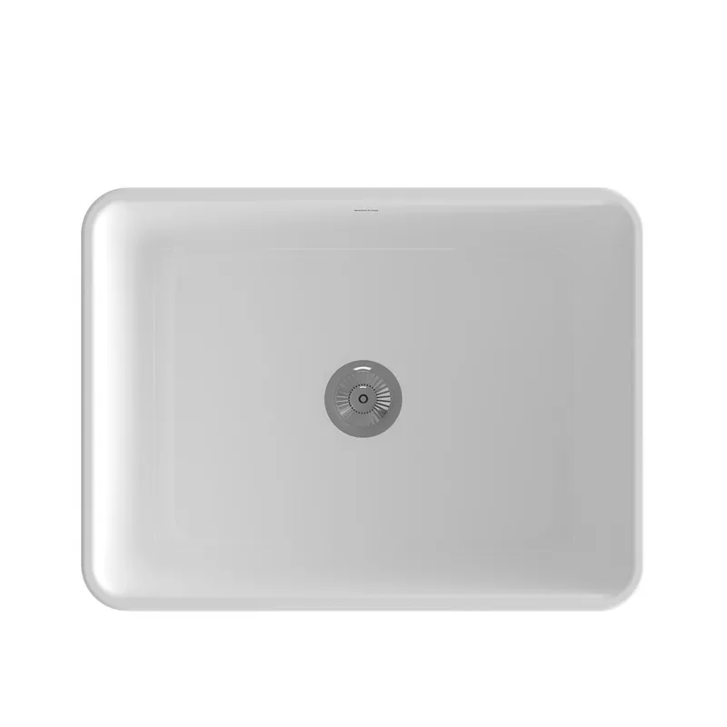 BOCCHI 1099 Lavello Decorated Fireclay Kitchen Sink