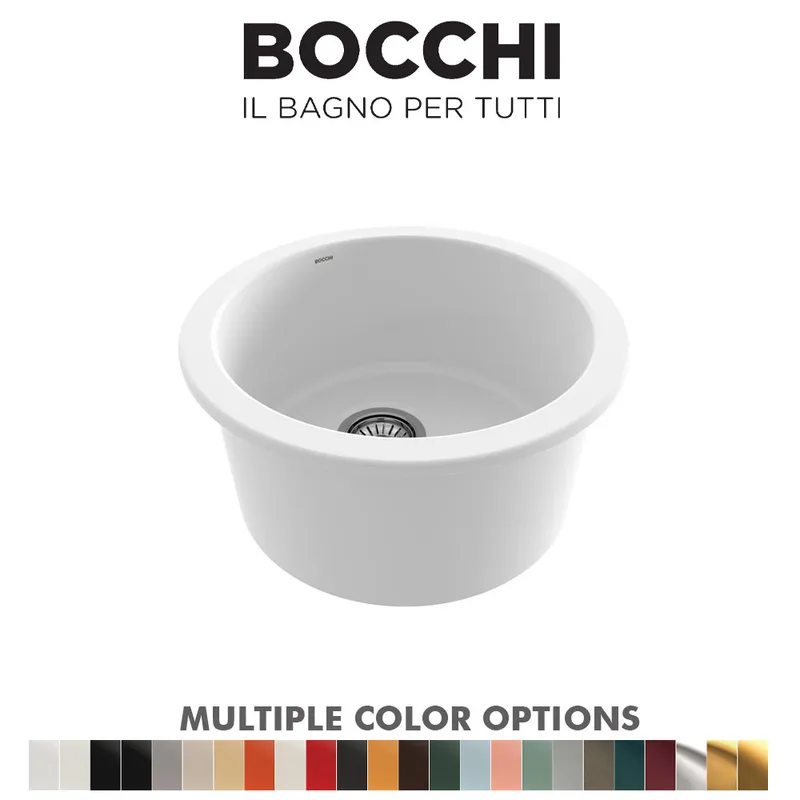 BOCCHI 1361 Sotto Fireclay Kitchen Sink