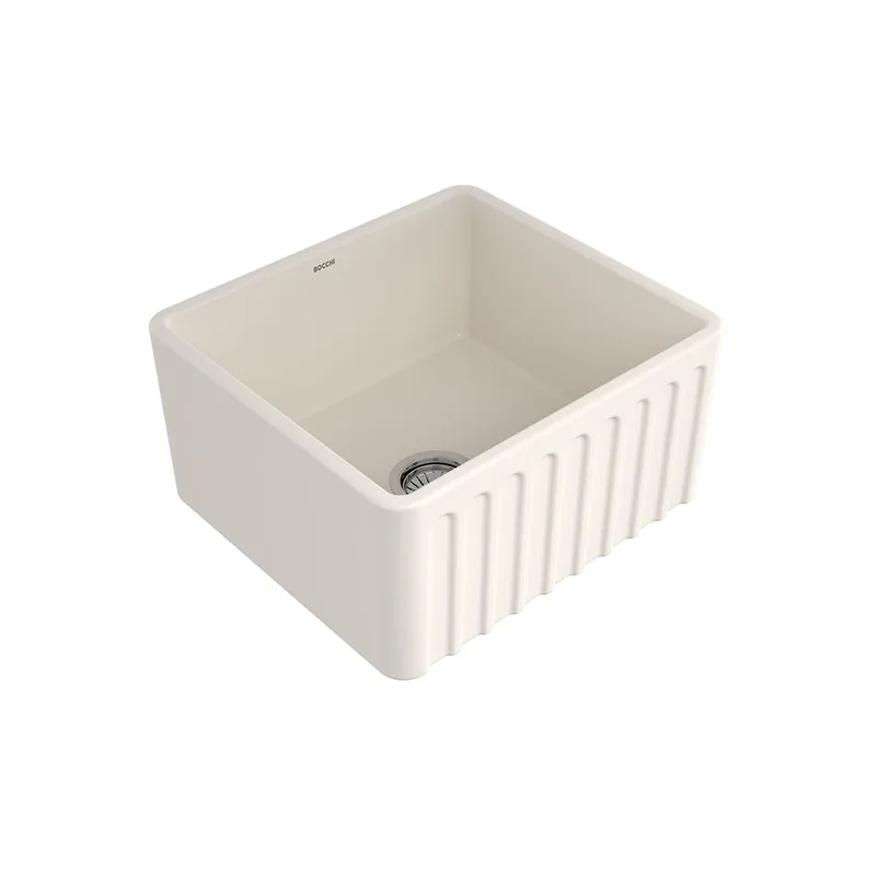 BOCCHI 1603 Lavello Decorated Fireclay Kitchen Sink