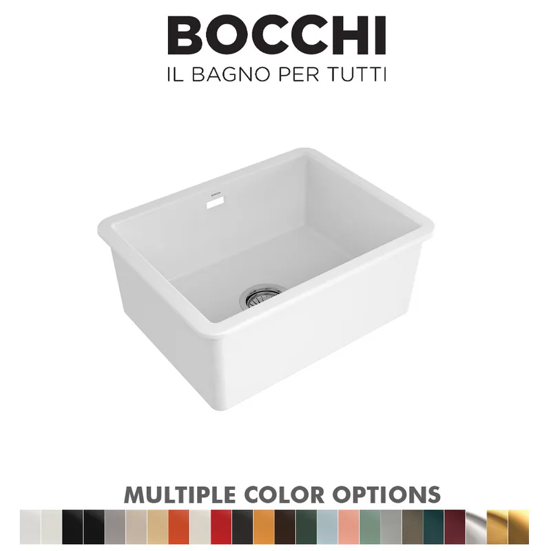 BOCCHI 1639 Sotto Fireclay Kitchen Sink