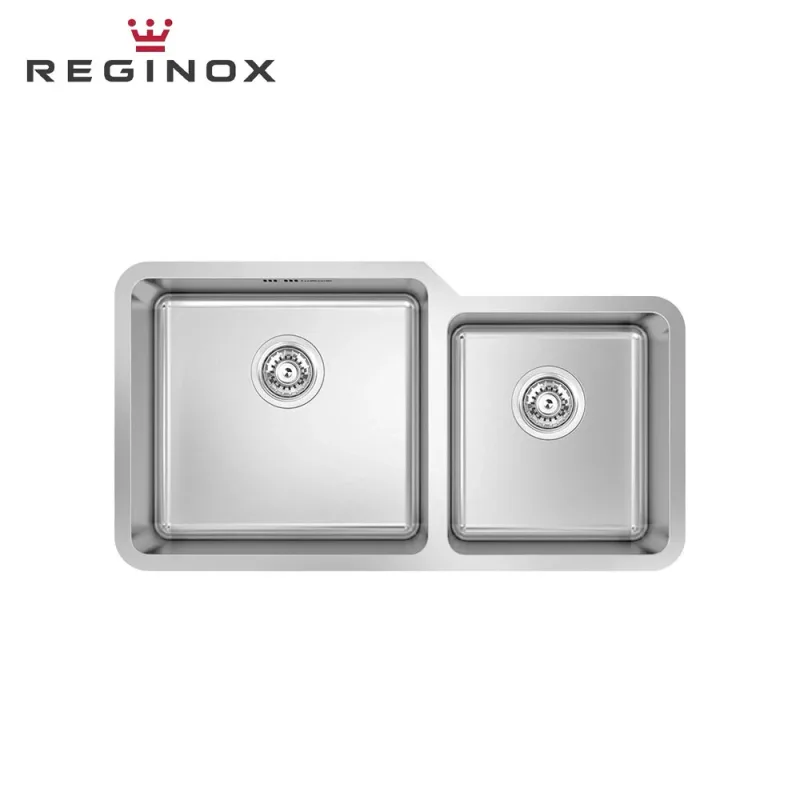 Reginox Brasilia 195UL 43x40x20 + 32x40x18 Undermount Sink