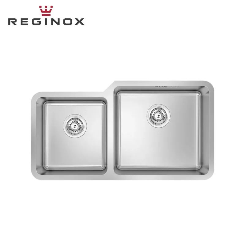 Reginox Brasilia 195UR 32x40x18 + 43x40x20 Undermount Sink