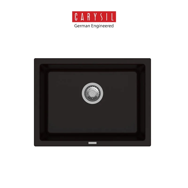 Carysil Big Bowl Granite Kitchen Sink (Nera)