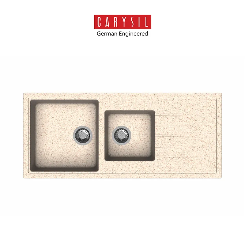 Carysil Deluxe 1160 Granite Kitchen Sink (Terra)