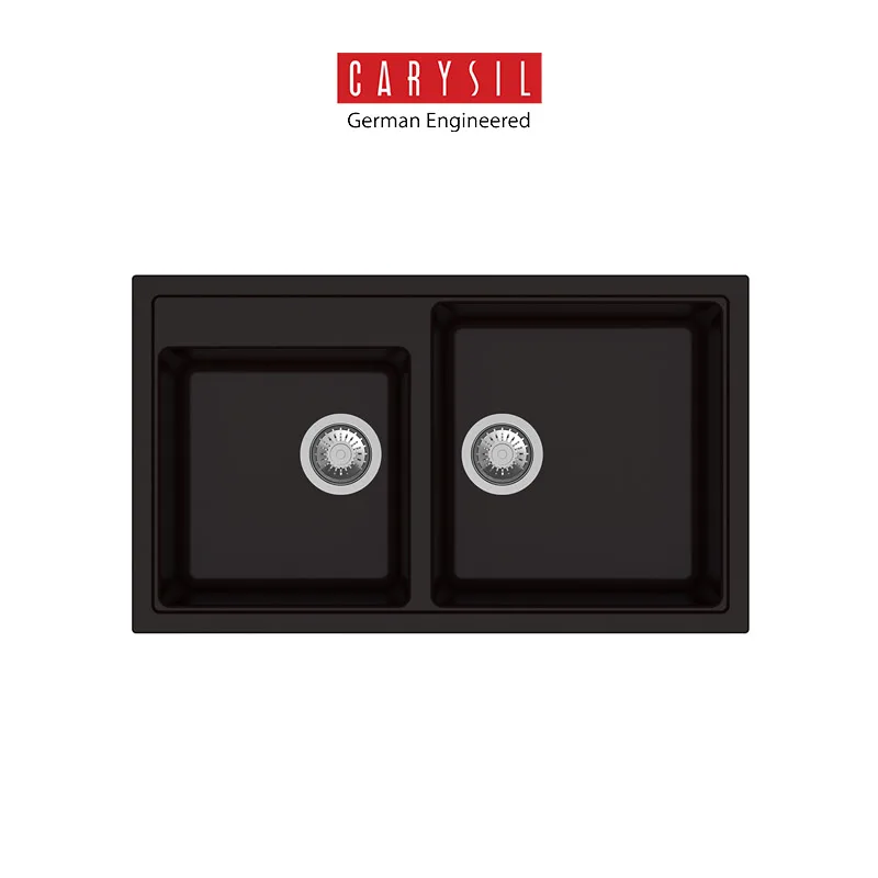 Carysil Deluxe 860 Granite Kitchen Sink (Nera)
