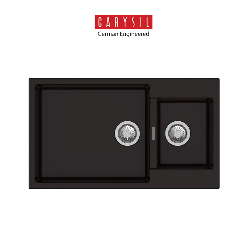 Carysil Enigma 860 Granite Kitchen Sink (Nera)