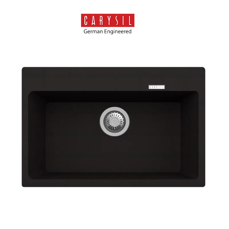 Carysil Jumbo 780 Granite Kitchen Sink (Nera)