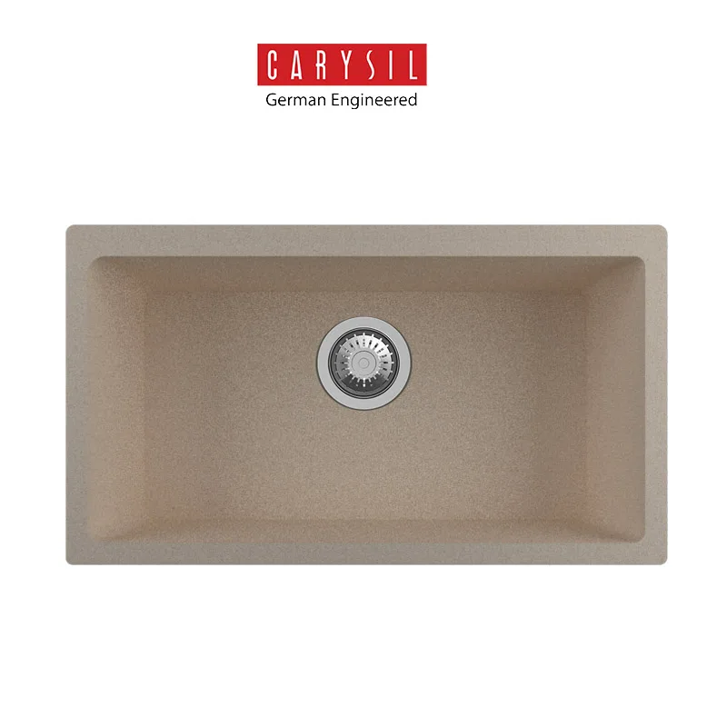 Carysil Jumbo 780-U Undermount Granite Sink (Terra)