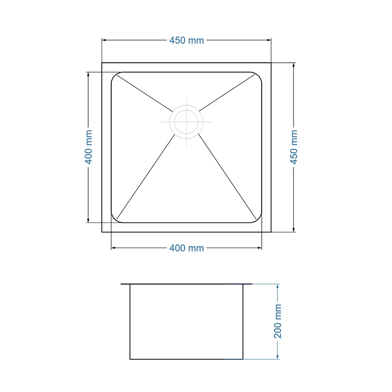 Carysil RXQ-450 Stainless Steel Kitchen Sink