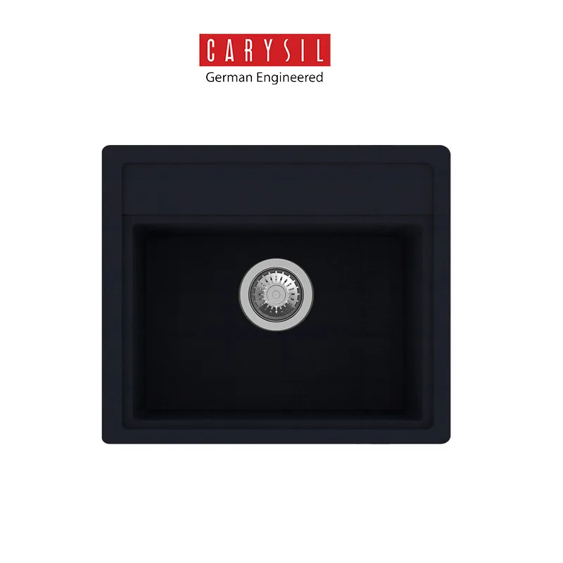Carysil Waltz 610 Granite Kitchen Sink (Nera)
