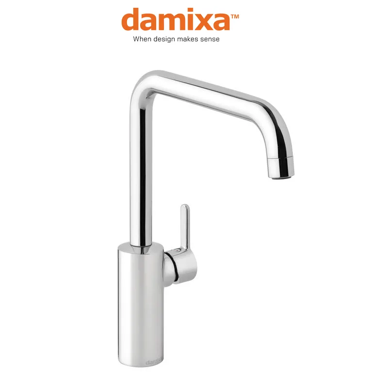 Damixa Silhouet Kitchen Sink Mixer (Matt Black)