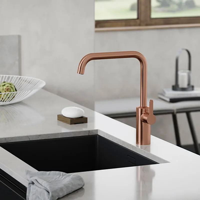 Damixa Silhouet Kitchen Sink Mixer (Copper PVD)