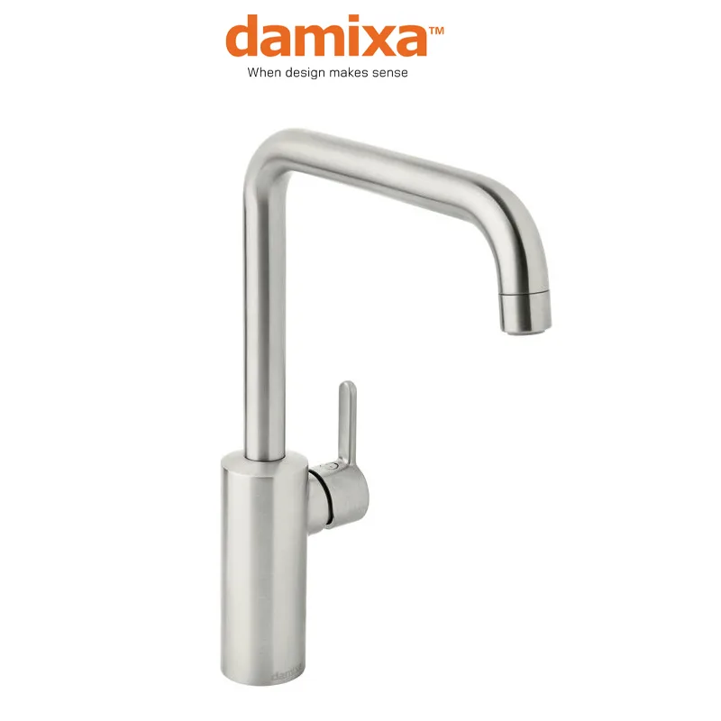 Damixa Silhouet Kitchen Sink Mixer (Steel PVD)