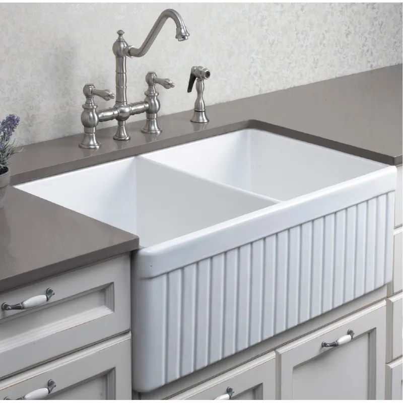Debbie Fireclay Ceramic Kitchen Sink