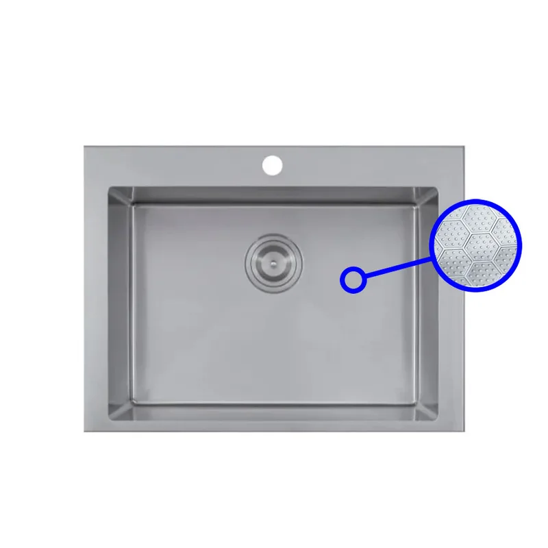 Bacera EKS-ST68-HCSS 316 Stainless Steel Honeycomb Sink