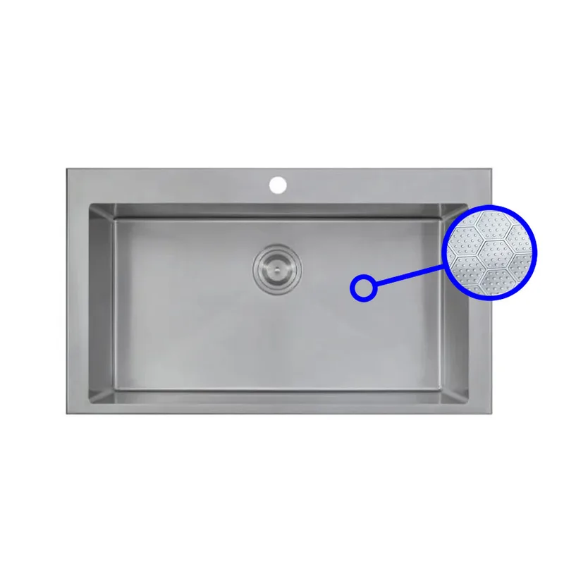 Bacera EKS-ST78-HCSS 316 Stainless Steel Honeycomb Sink