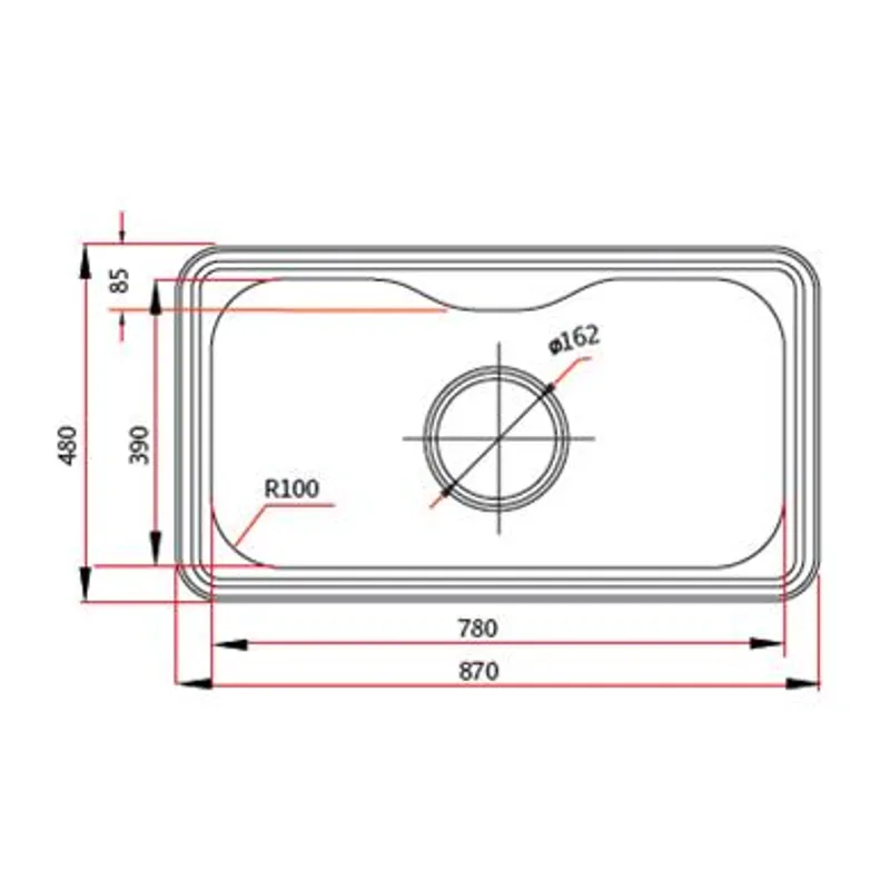 Elkay ELX610B-87B Kitchen Sink