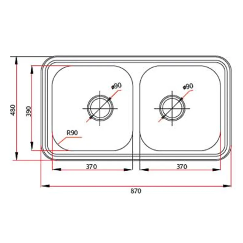 Elkay ELX620-DS Kitchen Sink