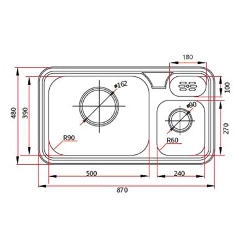 Elkay ELX660-87BS Kitchen Sink