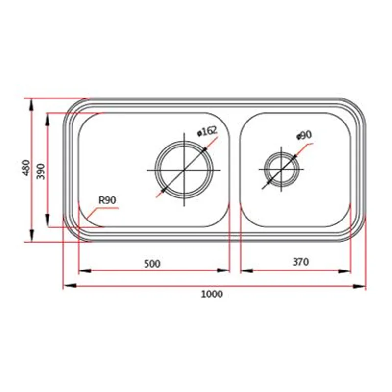 ELX660-BS Kitchen Sink