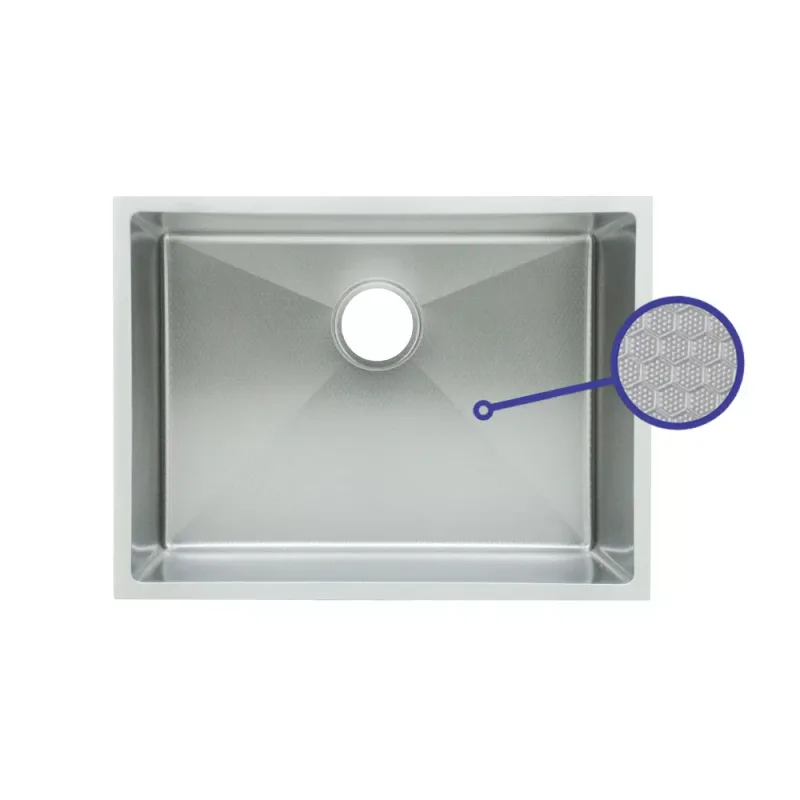 Fidelis FSD-22602HC Honeycomb Nano Stainless Steel Kitchen Sink
