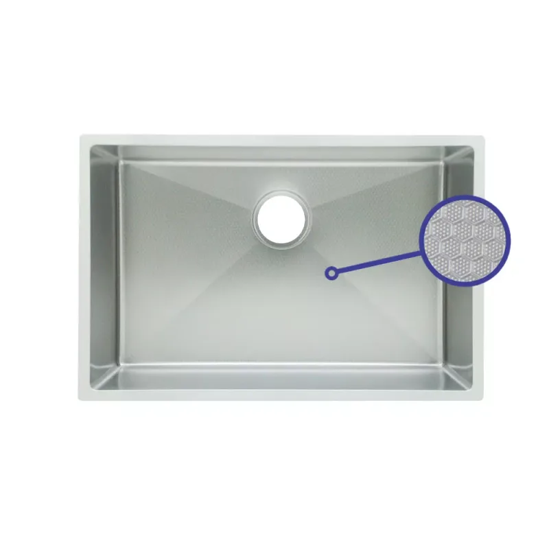 Fidelis FSD-22603HC Honeycomb Nano Stainless Steel Kitchen Sink