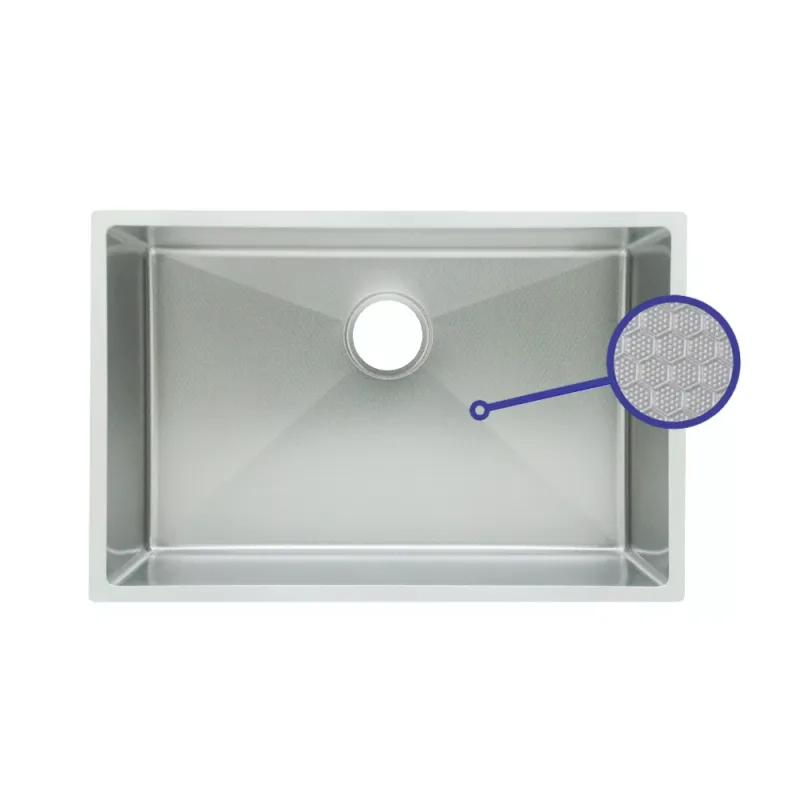 Fidelis FSD-22624HC Honeycomb Nano Stainless Steel Kitchen Sink