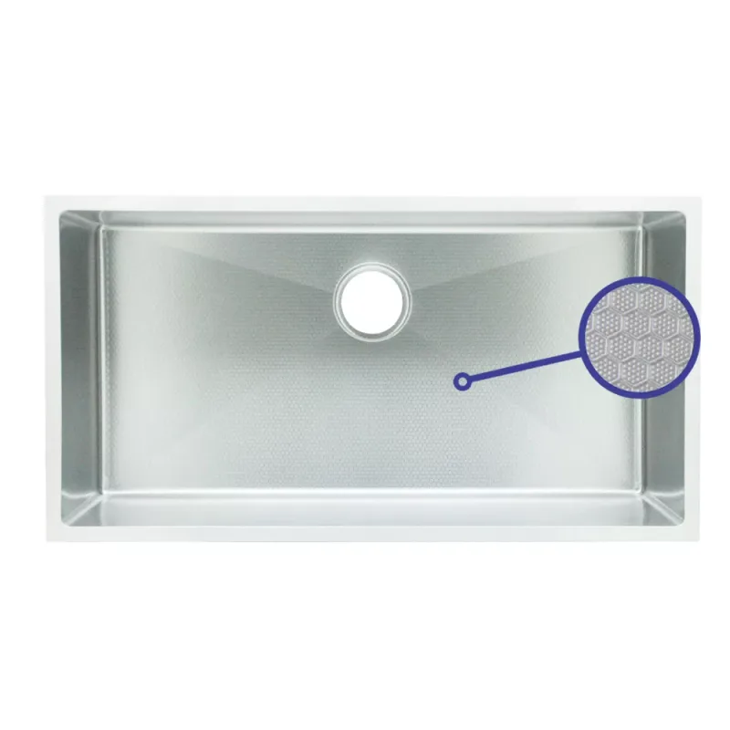 Fidelis FSD-22626HC Honeycomb Nano Stainless Steel Kitchen Sink