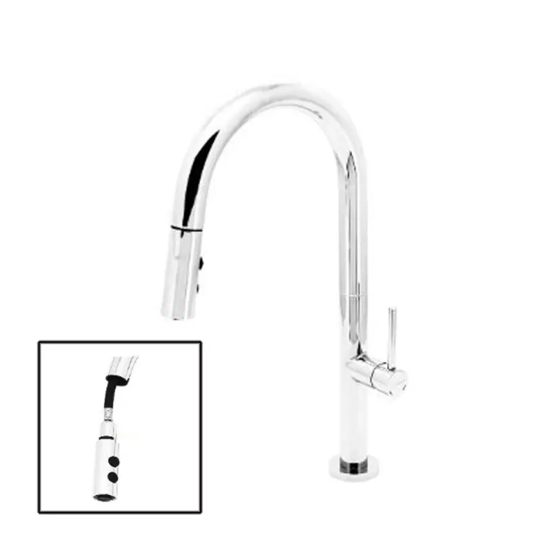 Fidelis FT-67B5C Pull-Out Sink Tap
