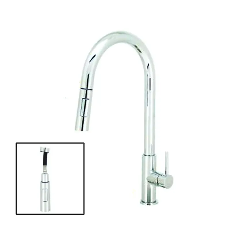 Fidelis FT-67N5C Pull-Out Sink Tap