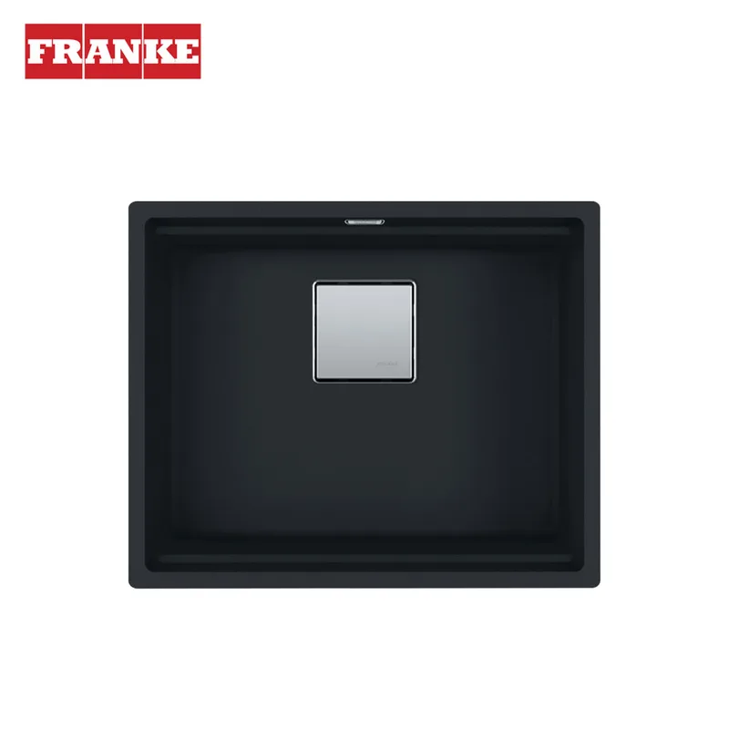 Franke Kubus KNG 110-52MC Granite Kitchen Sink (Matt Black)