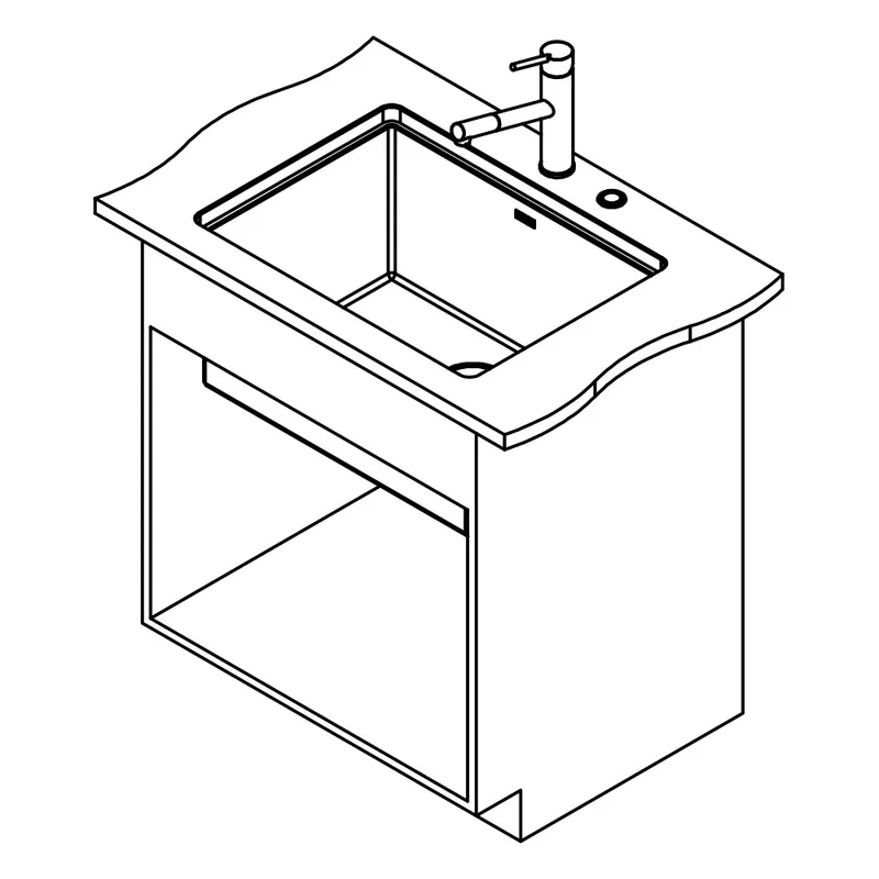 Franke PRO2.0 P2X-110-61 Single Bowl Undermount Sink