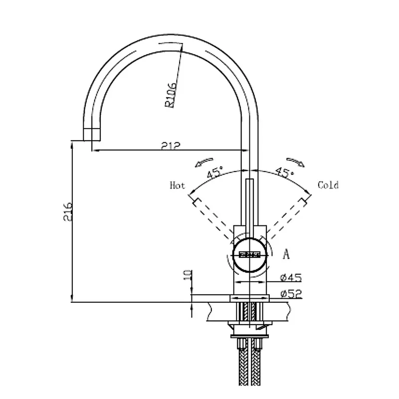 Franke RT505 Sink Mixer