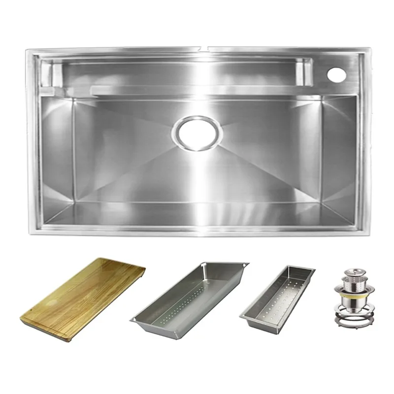 Fidelis FSD21052 Under-Mount Stainless Steel Kitchen Sink