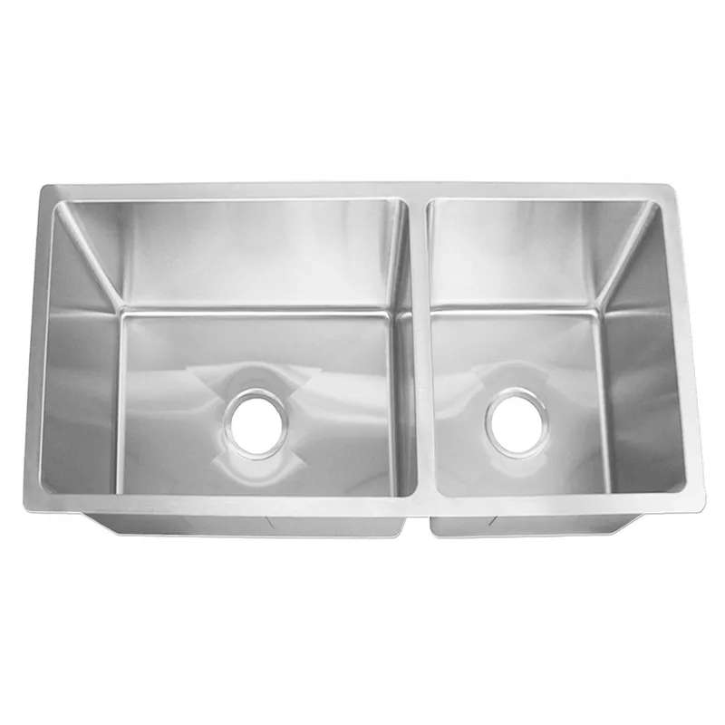 Fidelis FSD21303 Under-Mount Double Stainless Steel Kitchen Sink