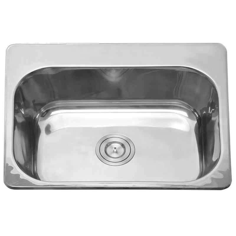 Fidelis FSD22115 Top-Mount Single Stainless Steel Kitchen Sink