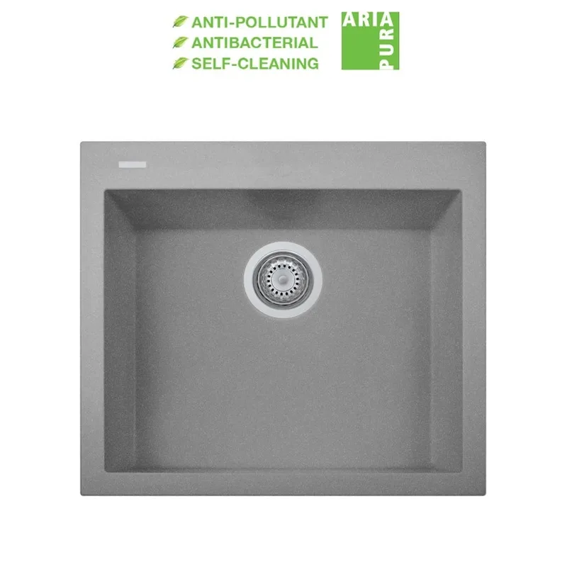 Geo-Ceram ON6010 Granite Sink Titanium
