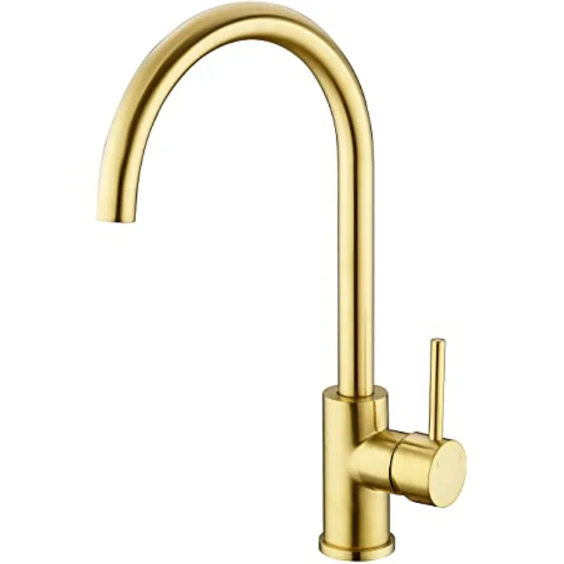 GF50305A Brushed Gold Kitchen Sink Mixer