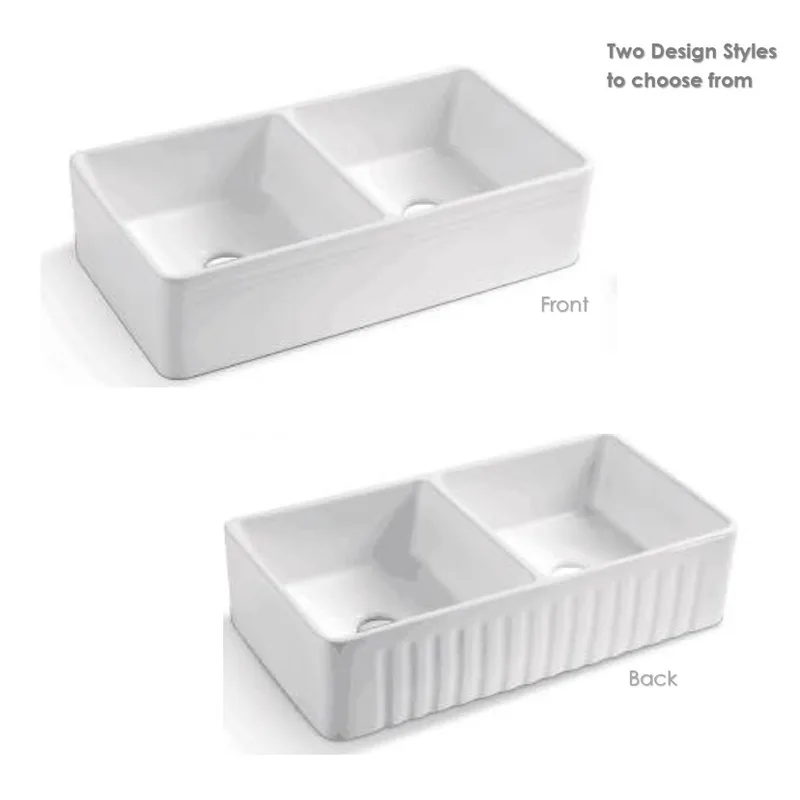 Glasgow Double Bowl Farmhouse Sink