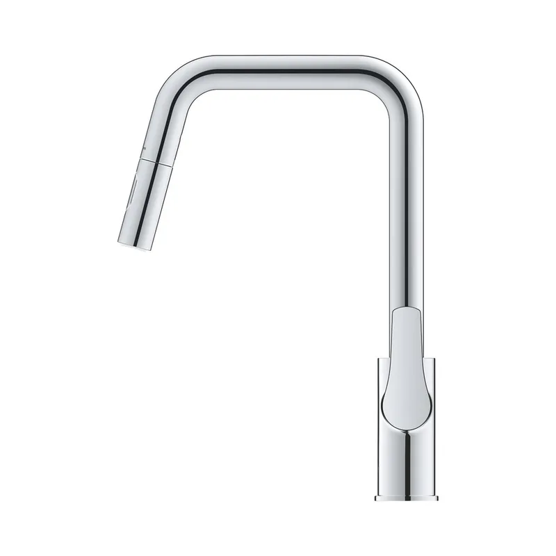 Grohe 30619000 Eurosmart Pull-Out Kitchen Sink Mixer