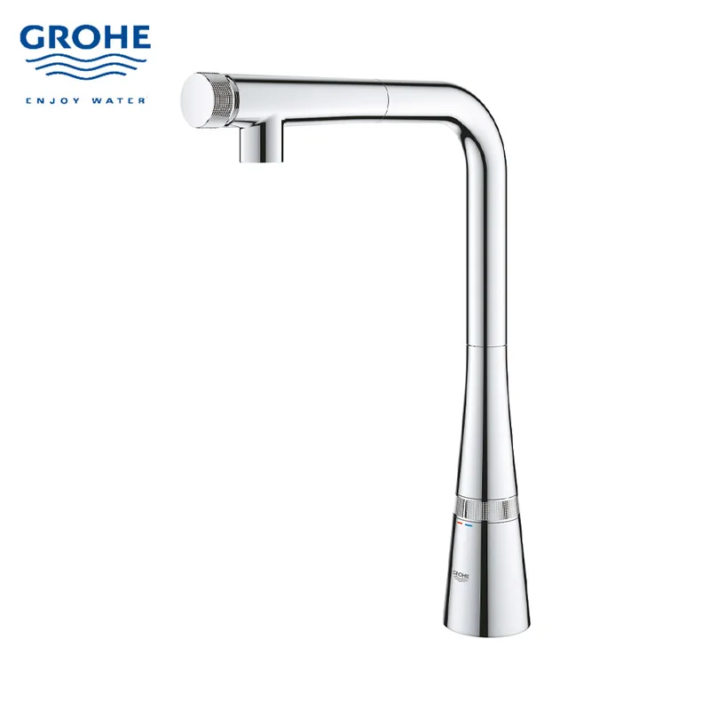 Grohe 31593002 Zedra SmartControl Pull-Out Kitchen Sink Mixer