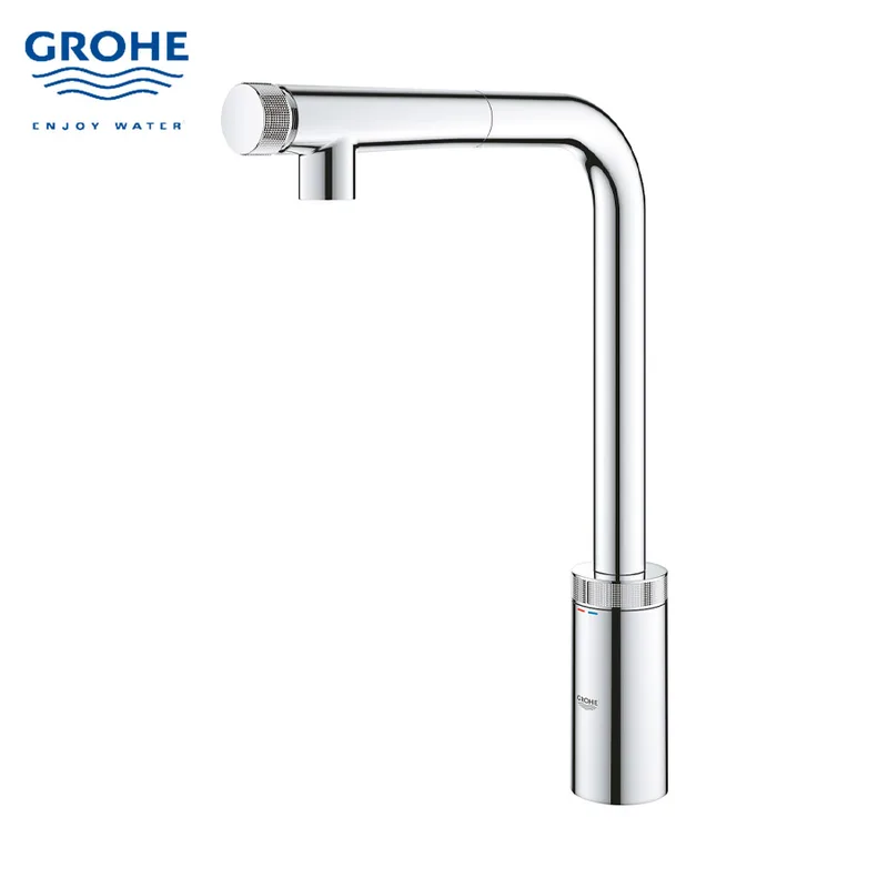 Grohe 31613000 Minta SmartControl Pull-Out Kitchen Sink Mixer