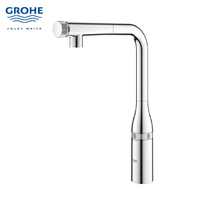 Grohe 31615000 Essence SmartControl Pull-Out Kitchen Sink Mixer