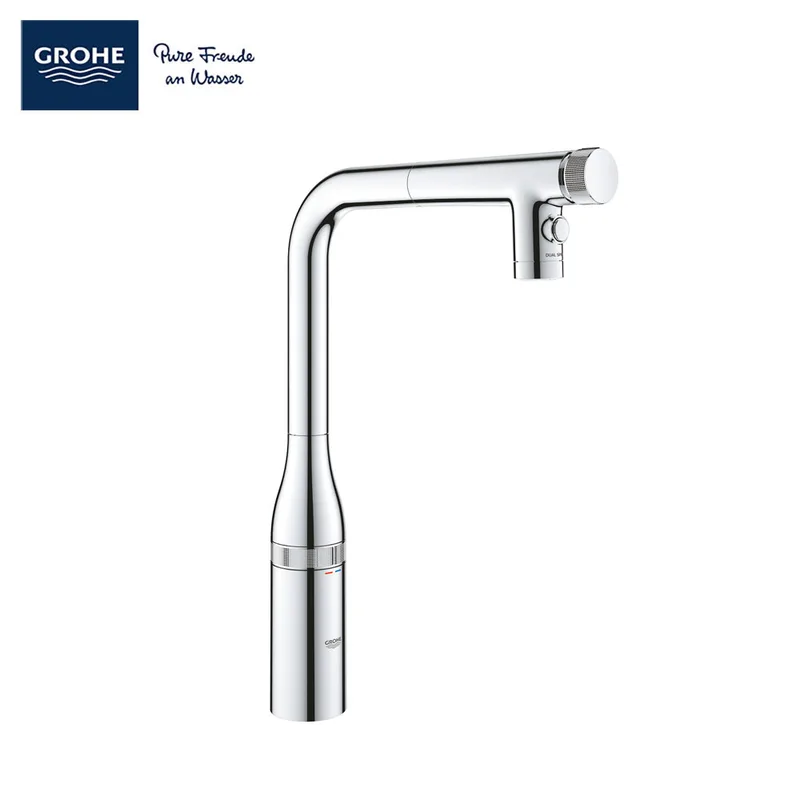Grohe 31892000 Essence SmartControl Pull-Out Dual Spray Sink Mixer (Chrome)