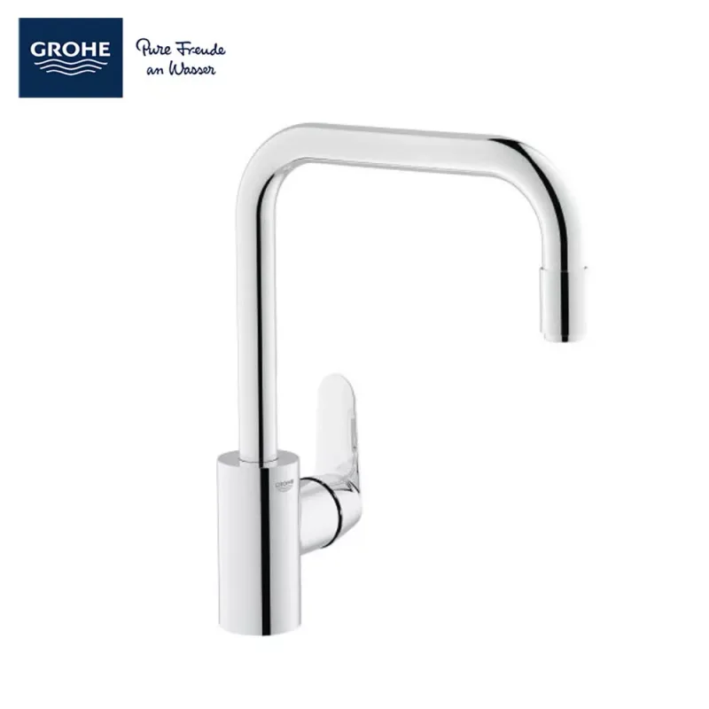Grohe GH31122002 Kitchen Sink Mixer With Pull-Out Mousseur