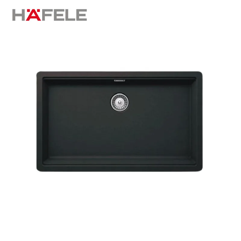 Hafele Single-L Bowl Granite Kitchen Sink