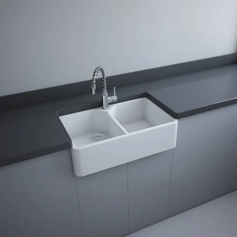 Jacklyn Fireclay Ceramic Kitchen Sink