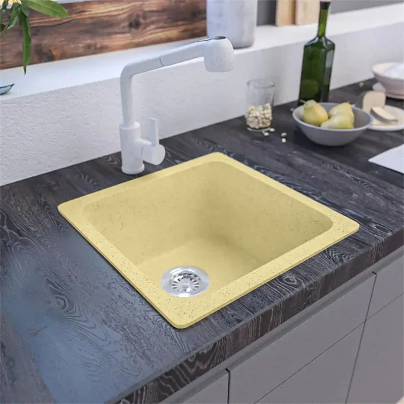 KS-LKW-4242L-BE Granite Kitchen Sink (Beige)