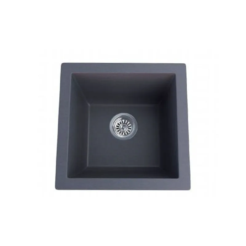 KS-LKW-4242L-LG Granite Kitchen Sink (Light Grey)